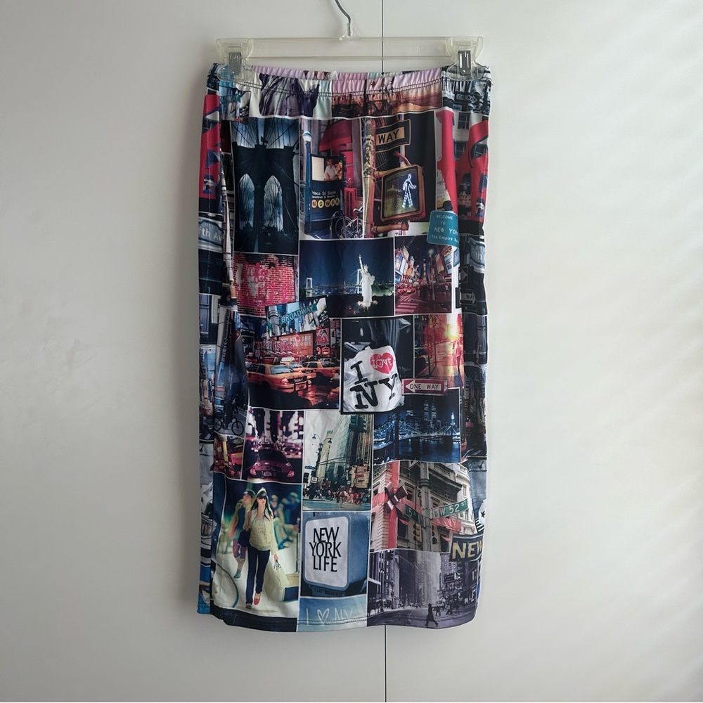 Y2K I love New York Skirt